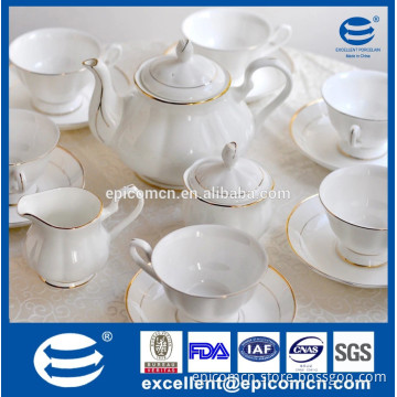 luxury giftware new bone china tea set, fine porcelain tea sets wholesale